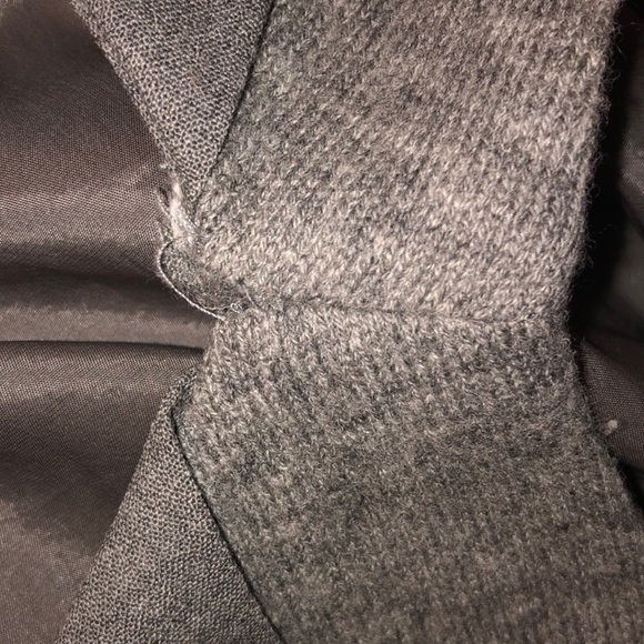 ⛲️HUGO BOSS⛲️MIXED MEDIA GREY SHEATH DRESS⛲️ - Picture 6 of 7